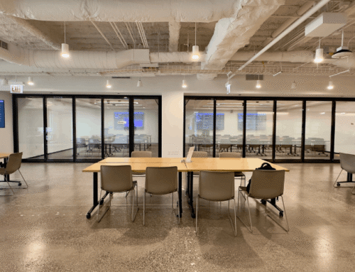 Confidential Client in Chicago, IL Modernfold Acousti-Clear Paired Wall
